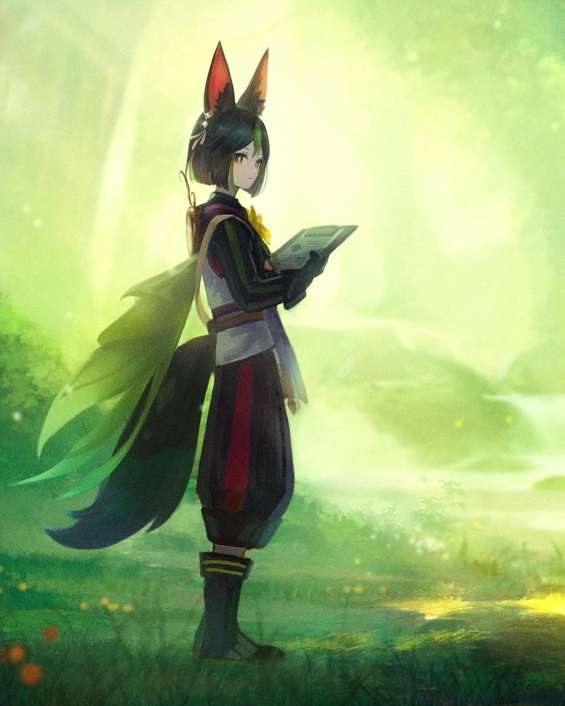 Hình Tighnari đáng yêu tuoi tre