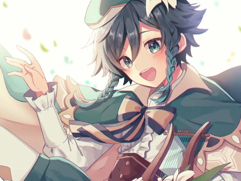 Hình Venti đáng yêu cute