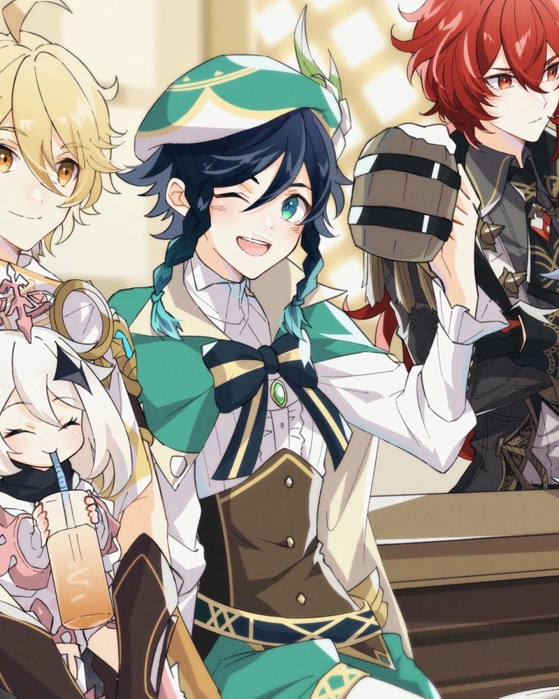 Hình Venti đẹp dễ thương