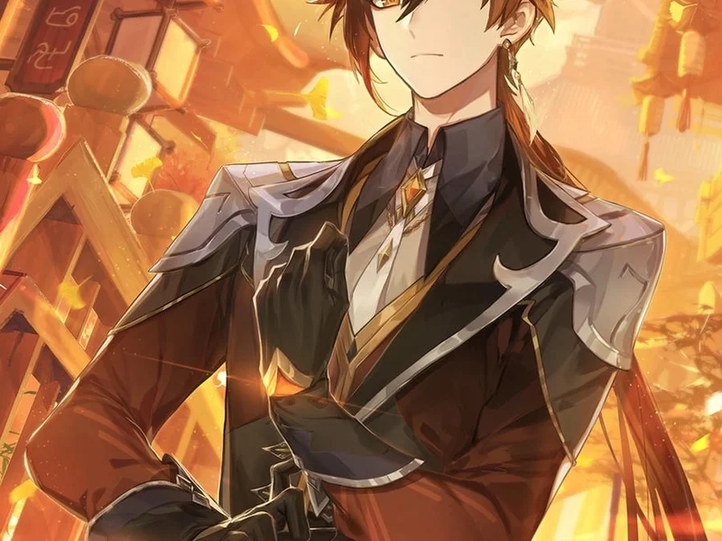 Hình Zhongli chất lừ