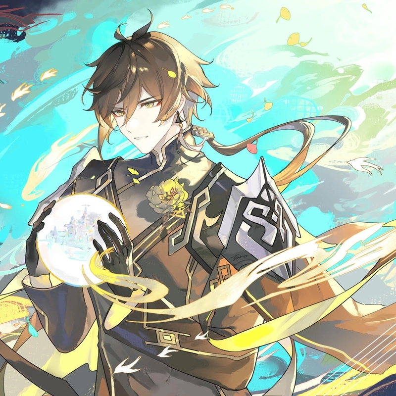 Hình Zhongli quy phai