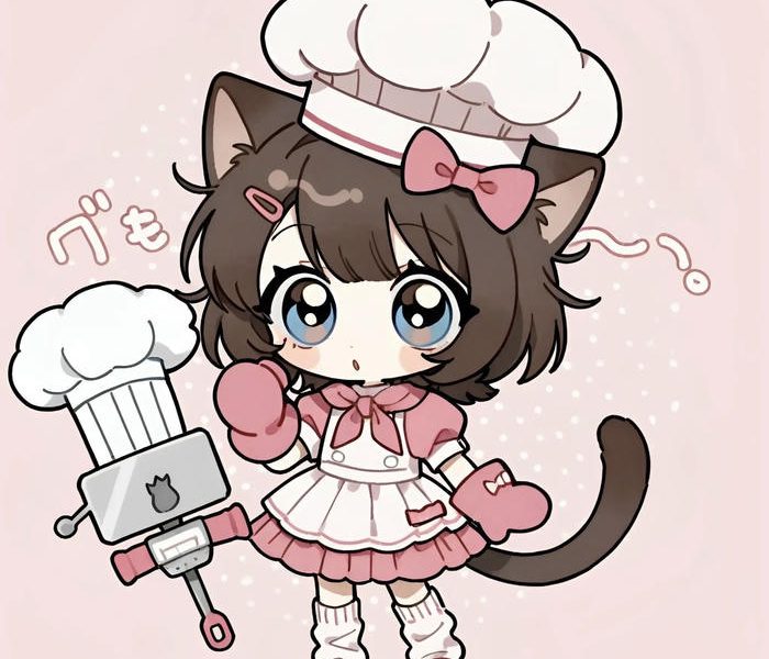 Hình ảnh nu chibi hoa than thanh