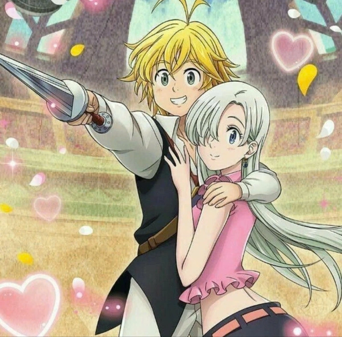 Hình đẹp Meliodas cung Elizabeth