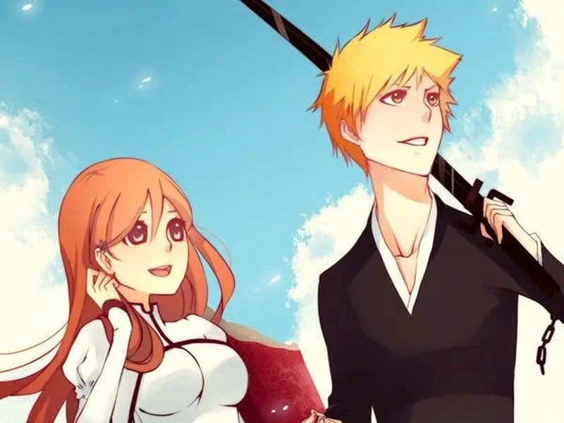 Ichigo Orihime tạo dáng that đáng yêu