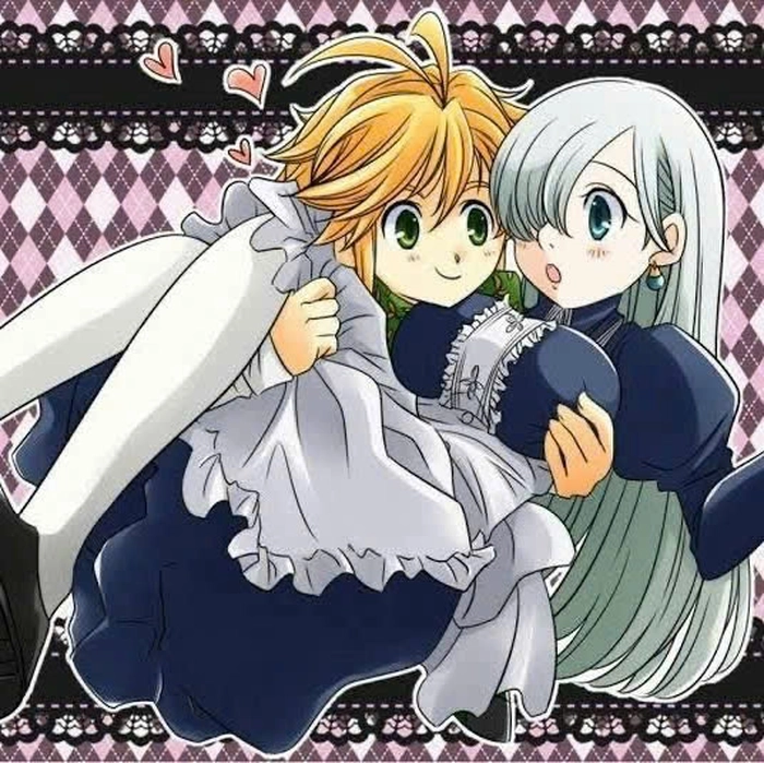 Meliodas va Elizabeth yeu nhau