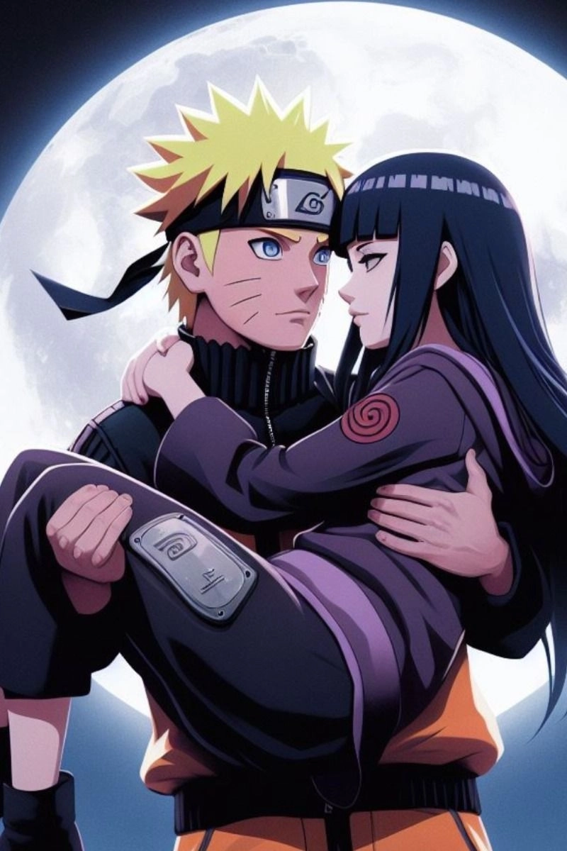 Naruto va Hinata hanh phuc