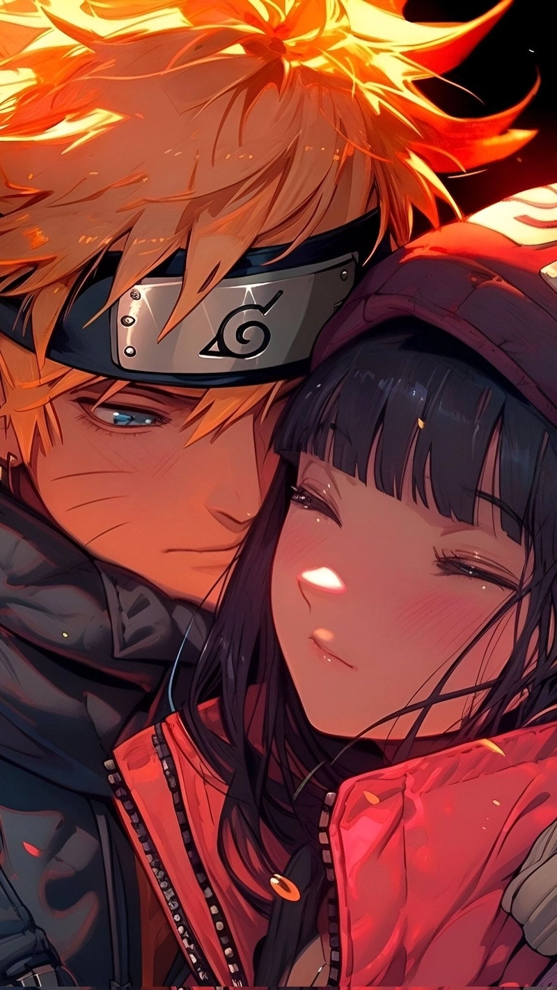 Naruto va Hinata tinh yeu dễ thương