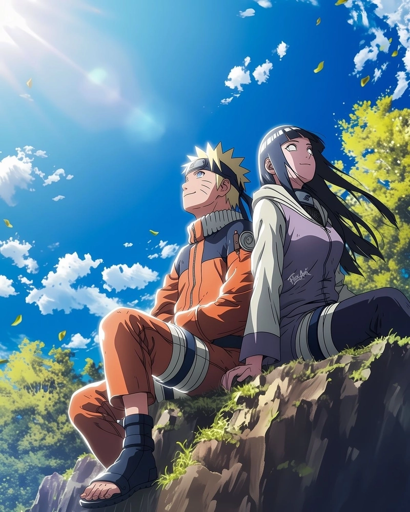 Naruto x Hinata dễ thương