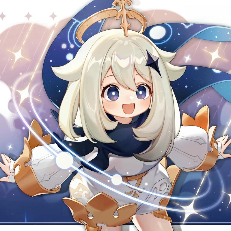 Paimon cute dễ thương đáng yêu