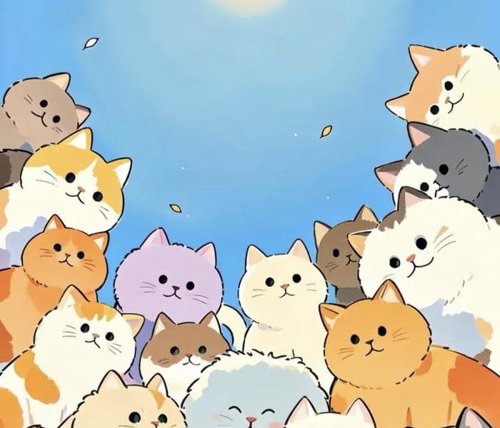 Tai hình nền chibi cute co chất lượng siêu net cao nhất