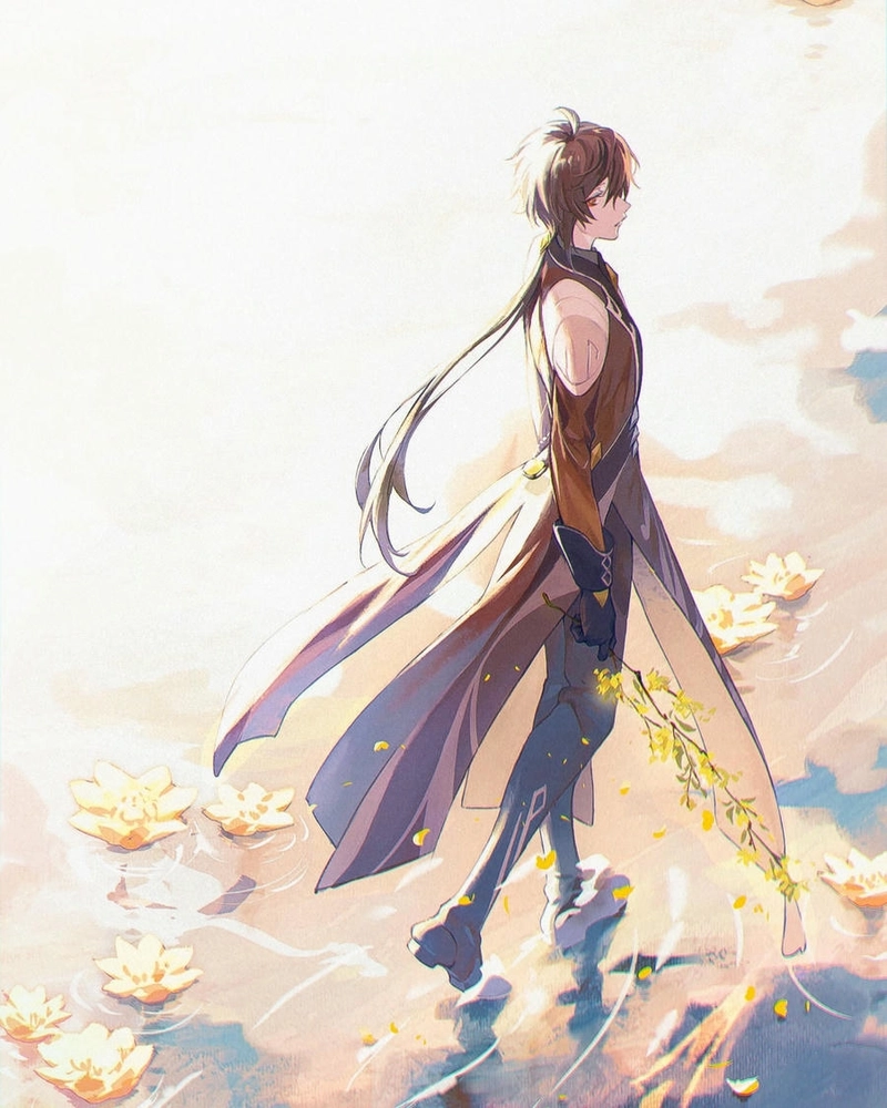 Zhongli cực đẹp trai