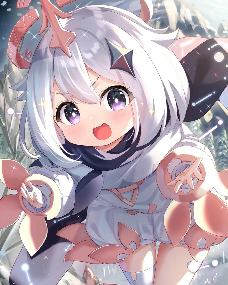 anh Paimon xinh lung linh