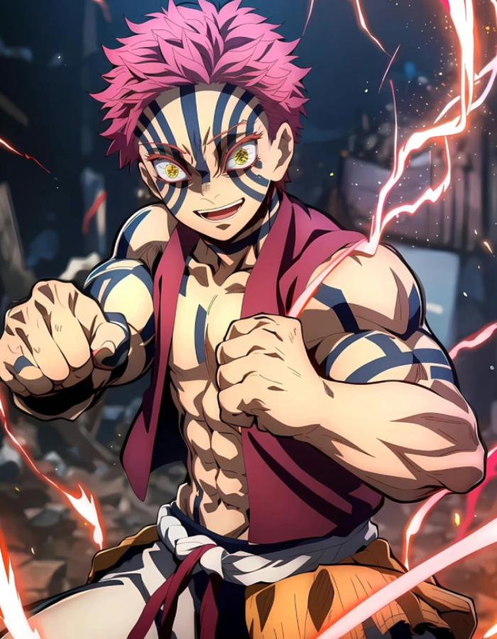 anh akaza chi tiet hoa van ro rang