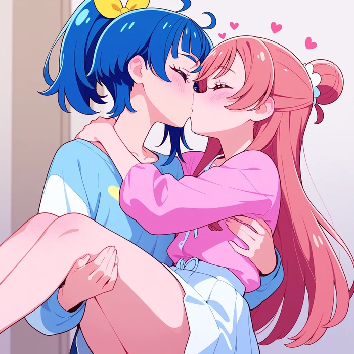 anh anime hôn nhau 15