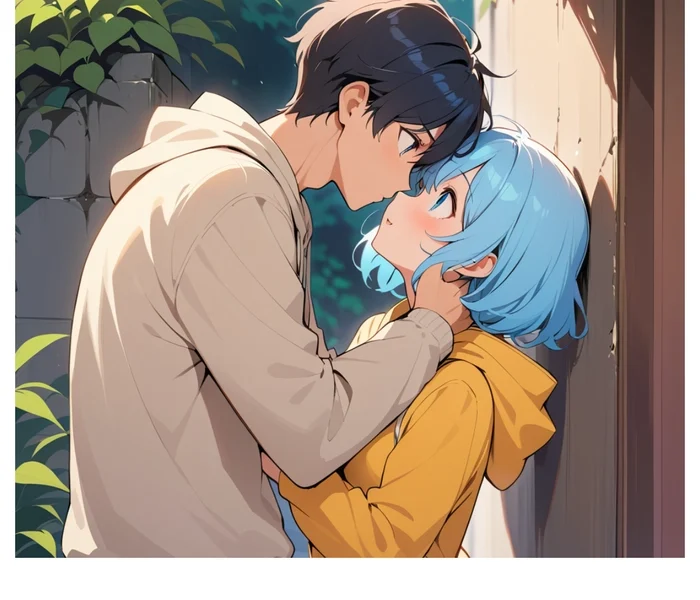 anh anime hôn nhau 4