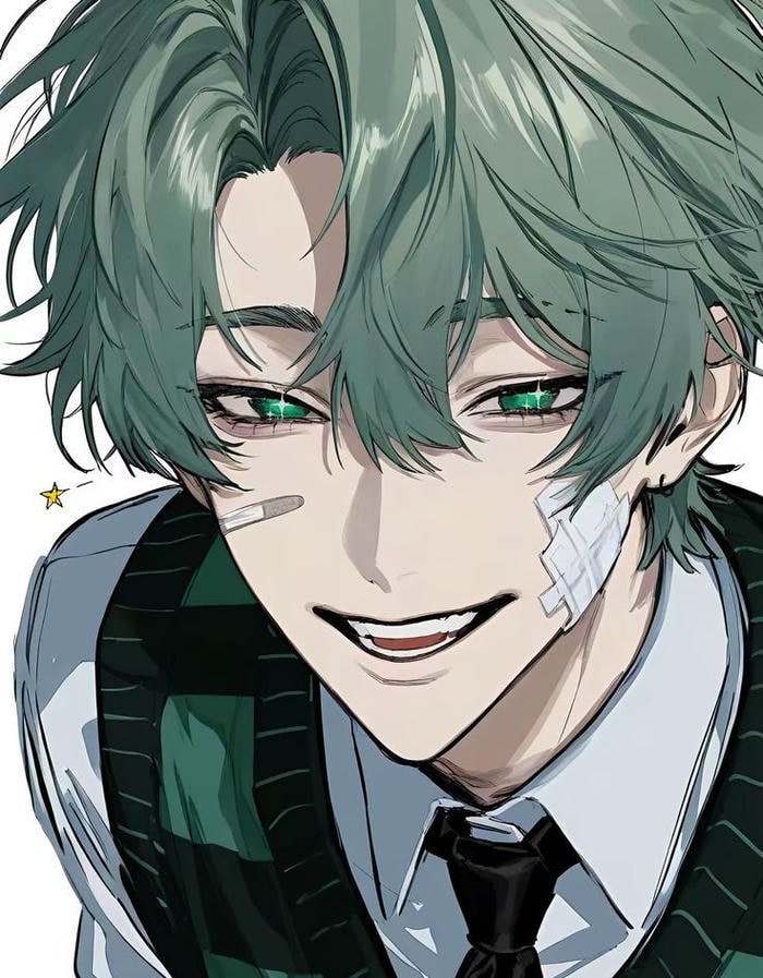 anh anime nam ngầu ảnh sang tương phản