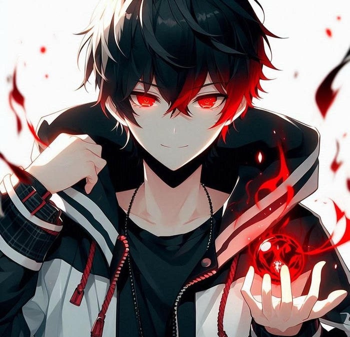 anh anime nam ngầu nét vẽ sac