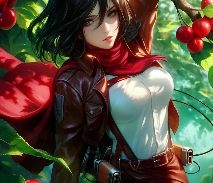 anh mikasa ackerman 27
