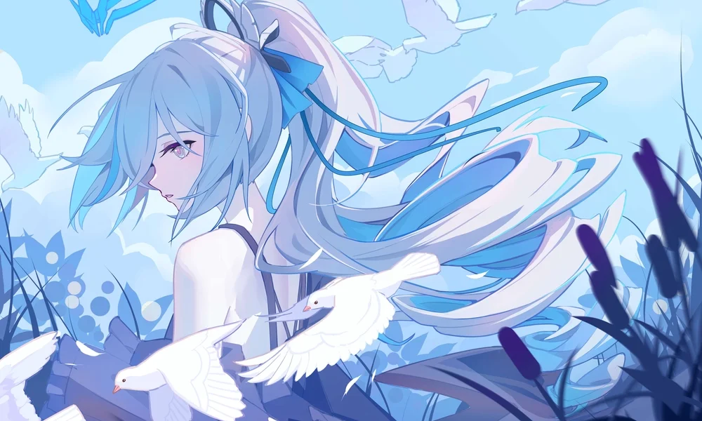 anime nu xanh duong 29