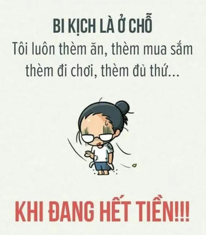 cảm giác ngheo toan tap meme het tien