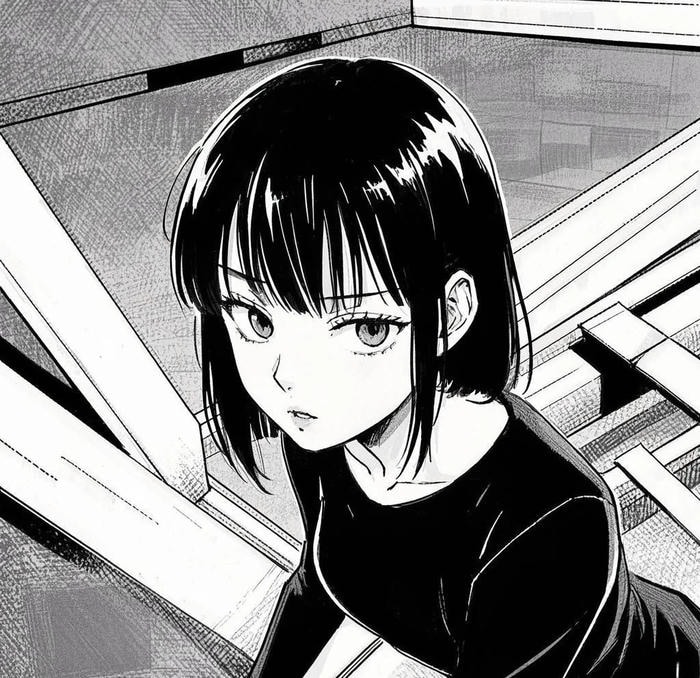 150+ Ảnh Anime Nữ Trắng Đen Nghệ Thuật Và Đầy Cảm Xúc