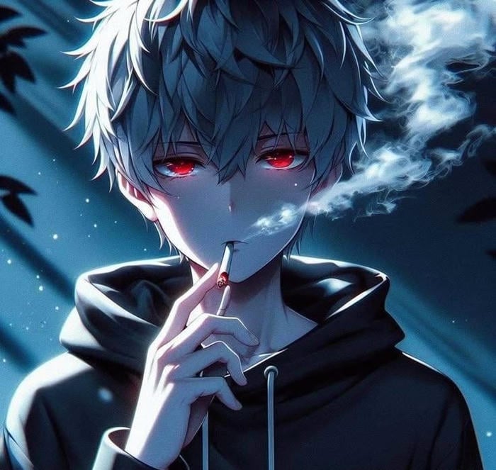 cảm xúc lang thình ảnh anime nam buon