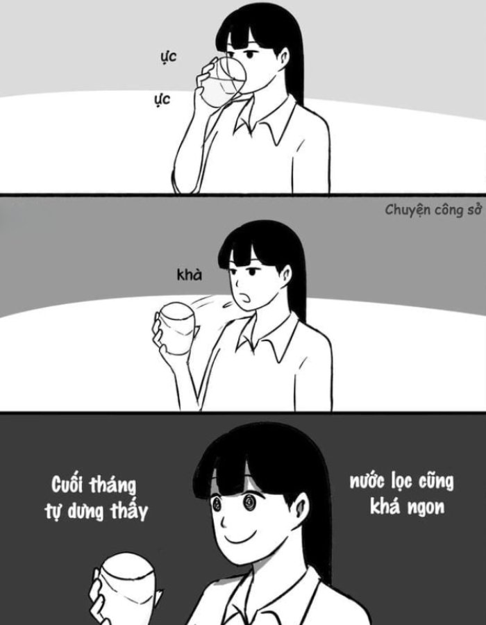 canh sinh vien cuoi thang meme ngheo