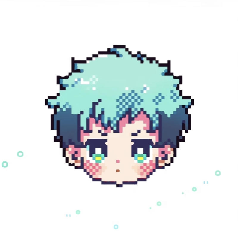 chibi nam ánh mắt khong cảm xúc