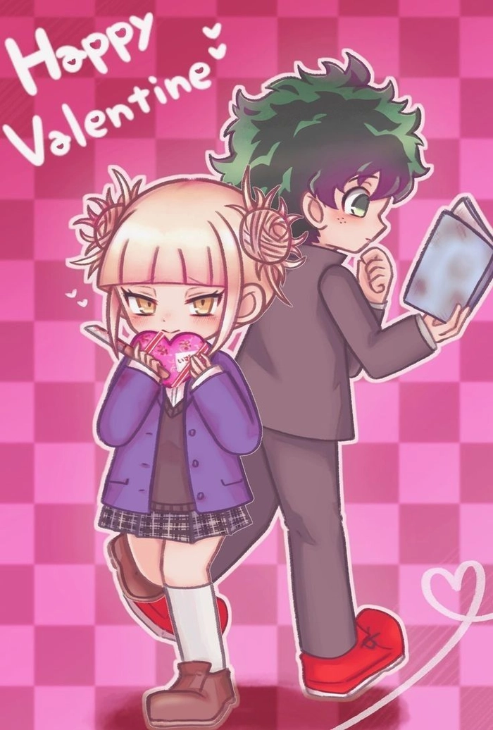 deku x himiko chibi