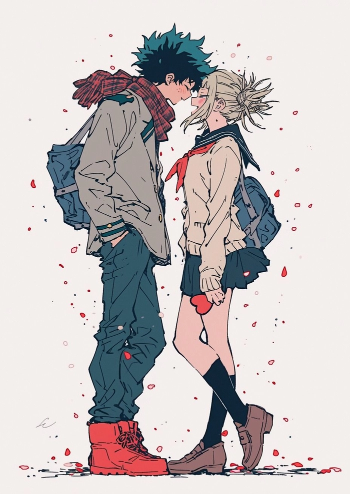 deku x himiko đẹp