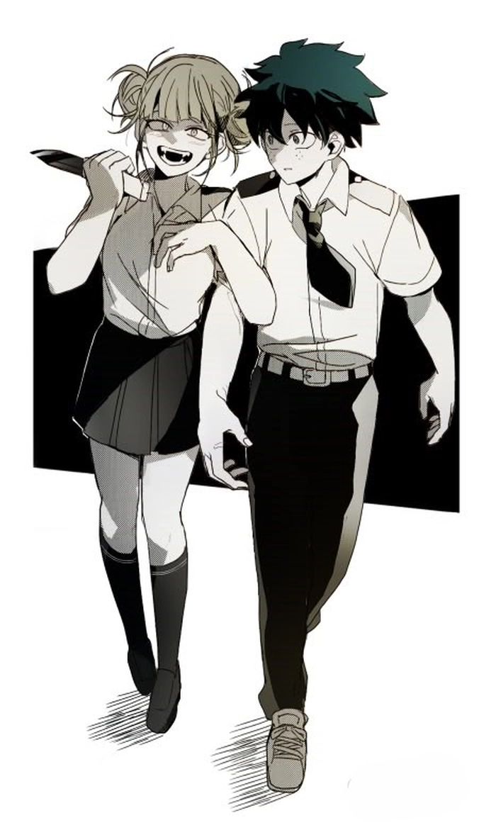 deku x himiko dien ro