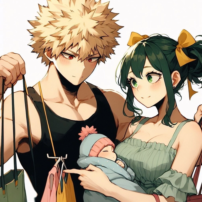 deku x nana be con