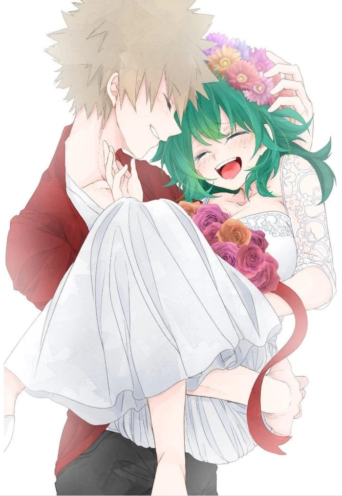 deku x nana cuoi tuoi