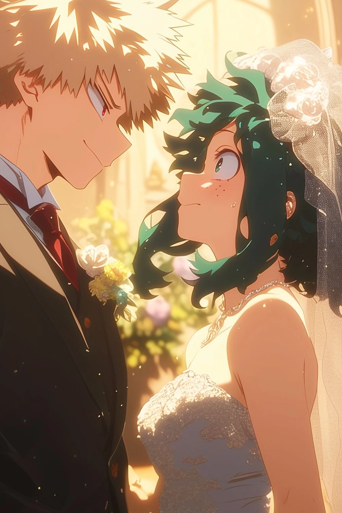 deku x nana cuoi