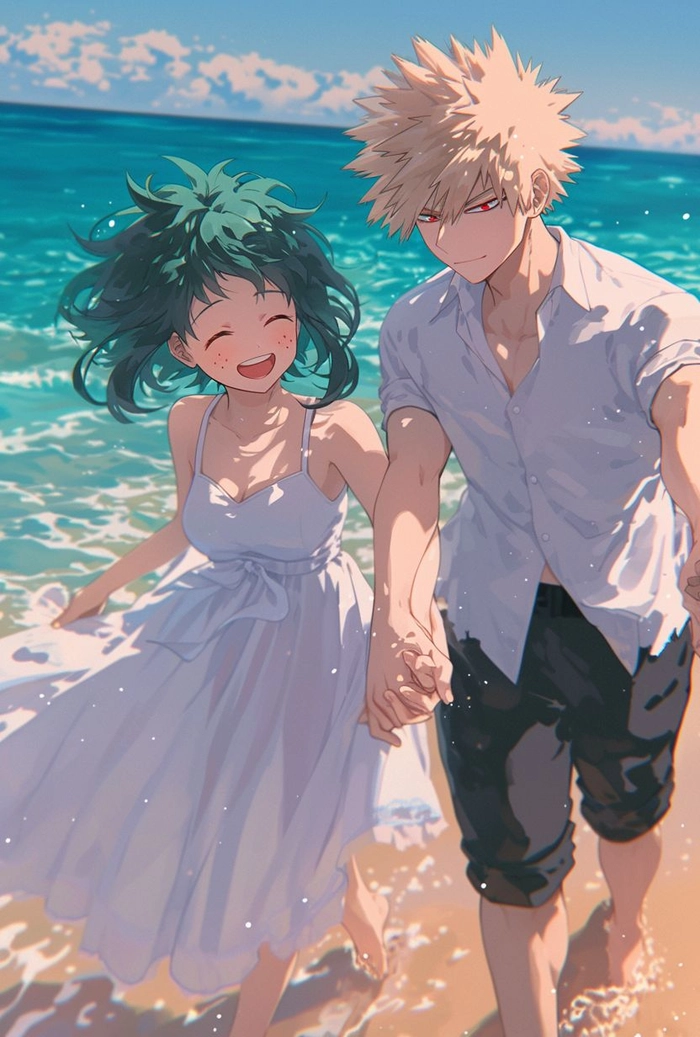 deku x nana di bien