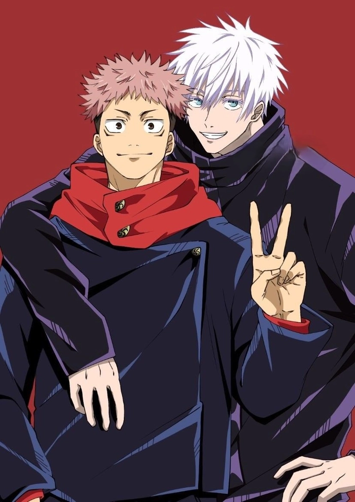 gojo x yuji couple cute