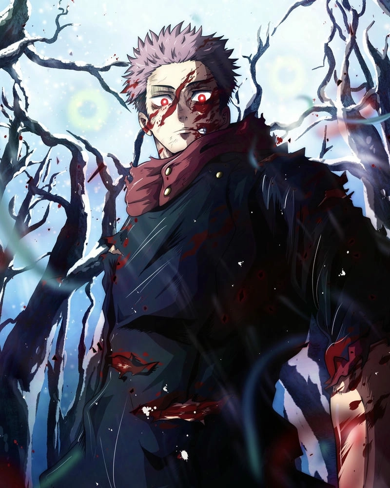 hình Yuji mạnh mẽ