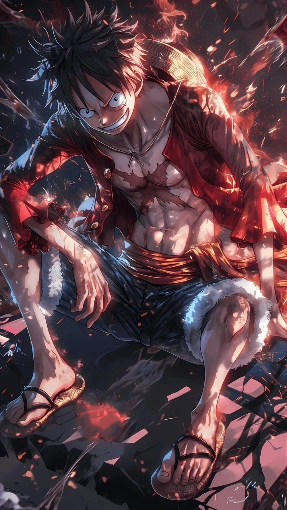 hình ảnh anime one piece ngầu