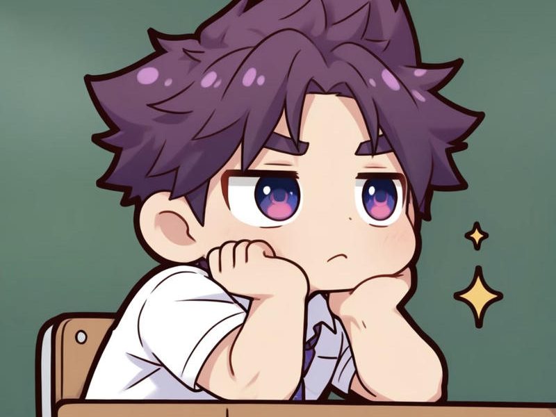 hình chibi nam dung yen tram mac