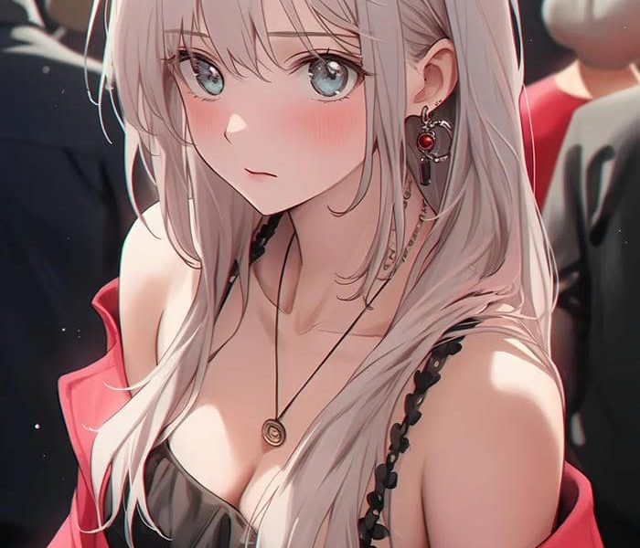 hình nền anime nu mau sac hài hoà