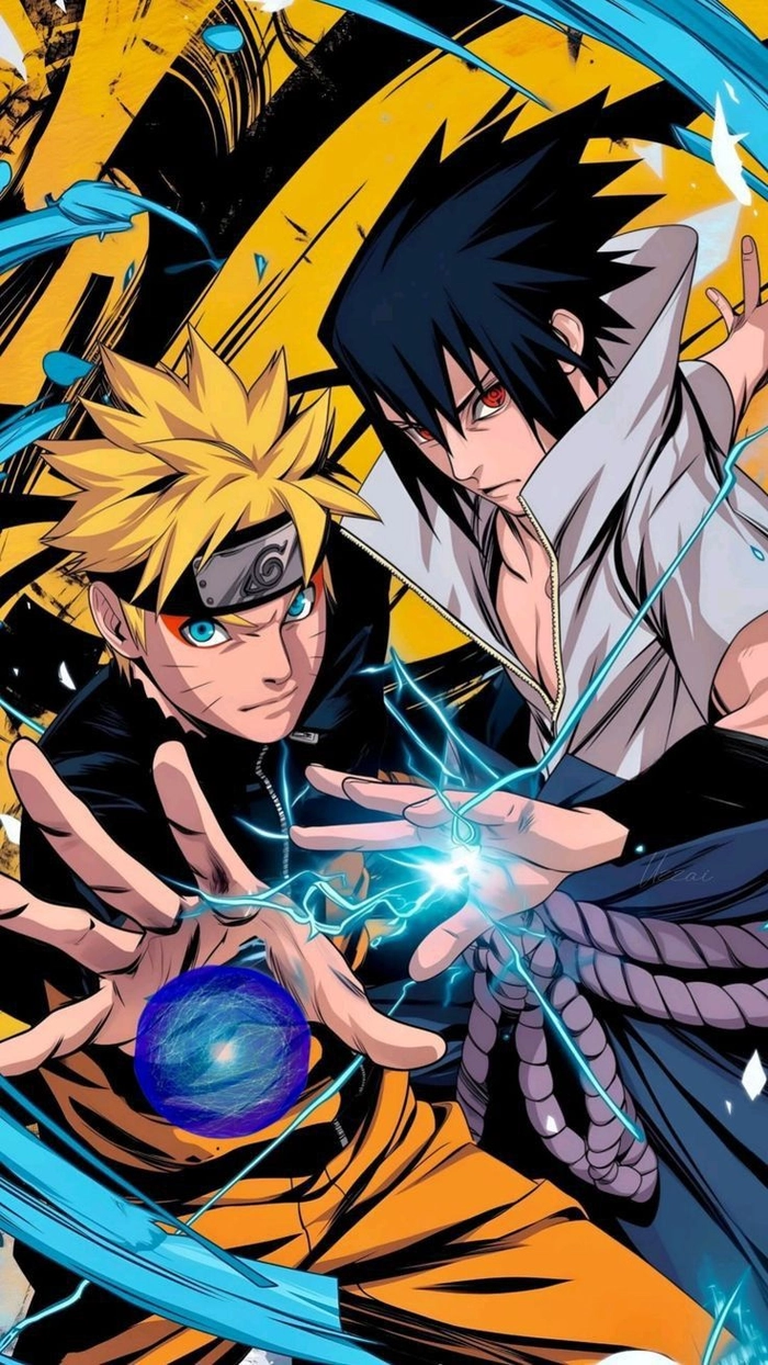 naruto x sasuke cực ngầu