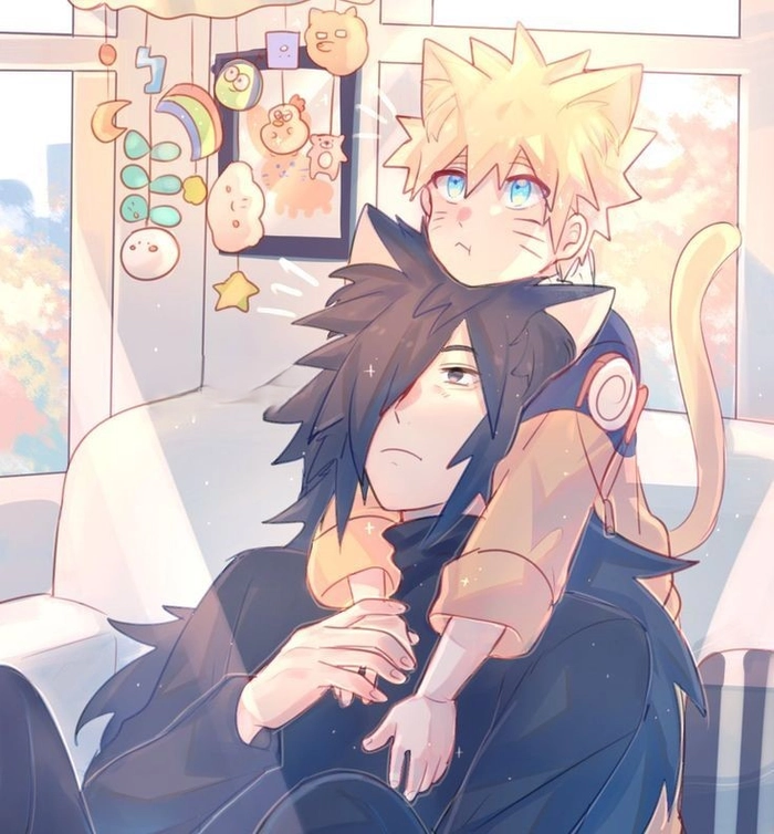 naruto x uchiha đáng yêu